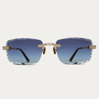 ICED BLACK TINT SIGNATURE GEM CUT
