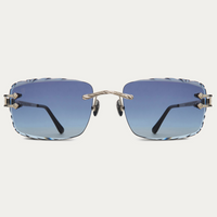 BLACK TINT SILVER SIGNATURE GEM CUT