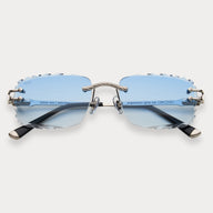 BLUE TINT SILVER SIGNATURE GEM CUT